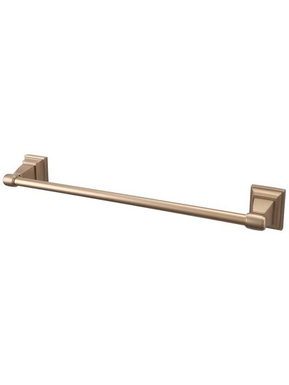 30 inch Stratton Towel Bar in Brushed Bronze.